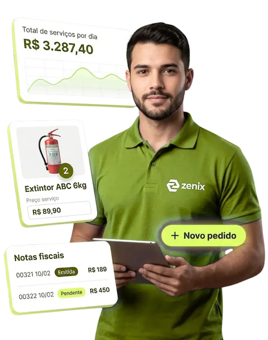 Zenix ERP — Gestão de Extintores